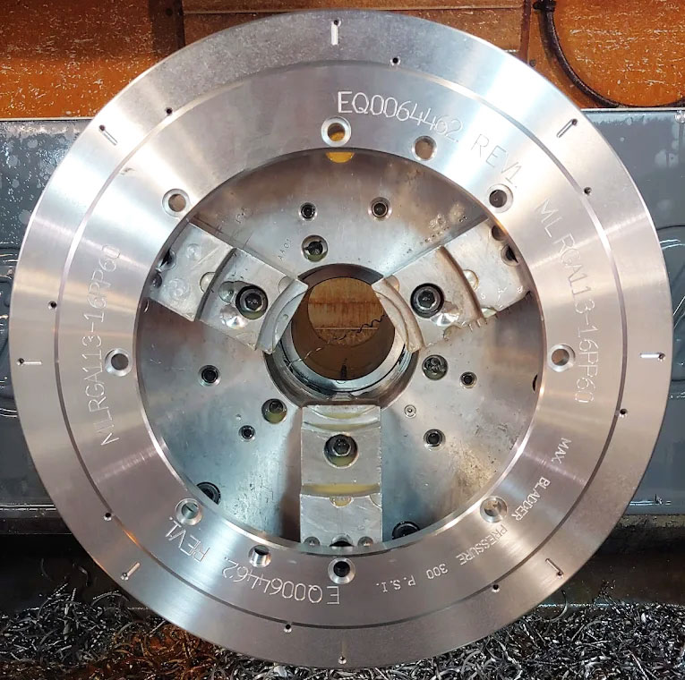 Precision machined component block